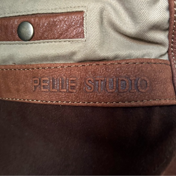 Vintage Brown Genuine Leather Jacket - Picture 11 of 16